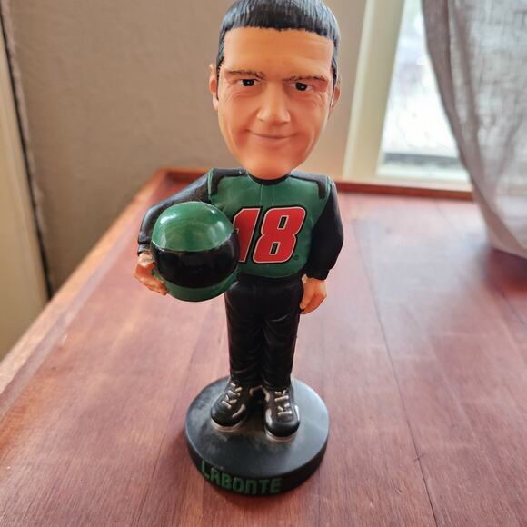 Bobby Labonte Legends of the Track NASCAR Auto Car Racing Bobblehead Limited - Picture 1 of 4